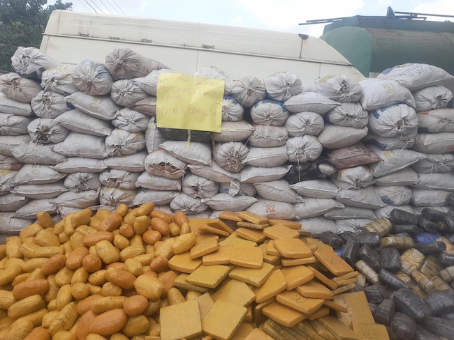 The Nigeria Customs Service has intercepted cannabis sativa worth N398 million in Lagos.