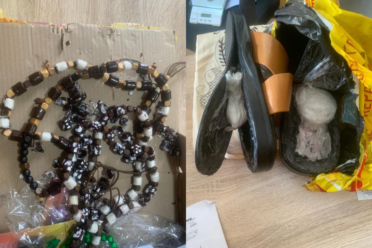 NDLEA seizes cocaine and opioids concealed in prayer beads and other items