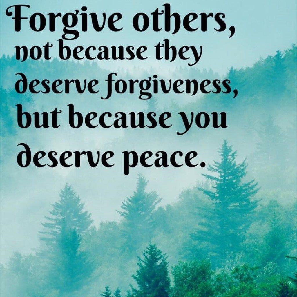 forgive